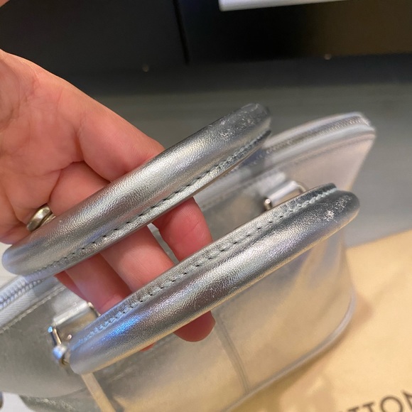 SOLD 💎 AUTHENTIC 💎 LOUIS VUITTON Lockit Suhali Argent - Picture 5 of 11